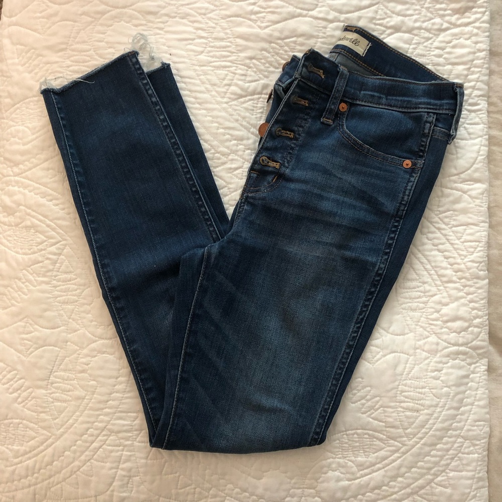 Madewell Cropped Skinny Jeans